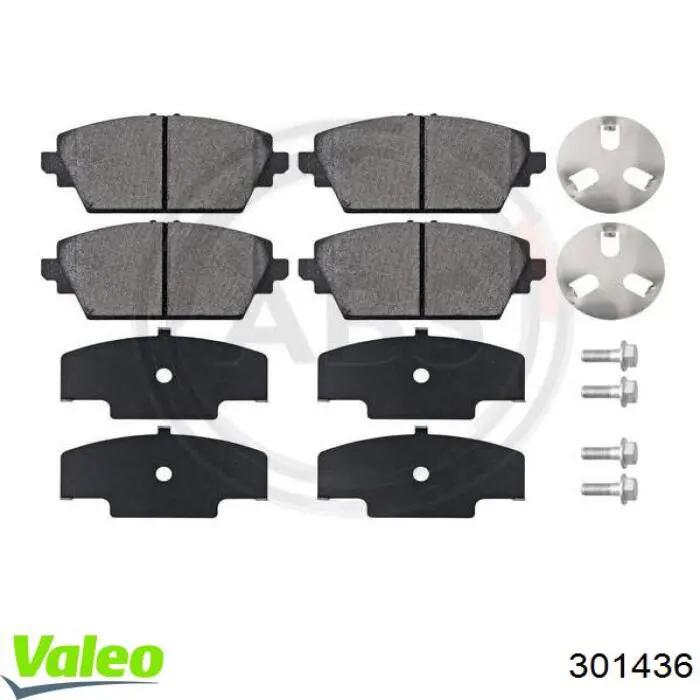 Pastillas freno delanteras VALEO 301436 precio, desde 27,74 EUR