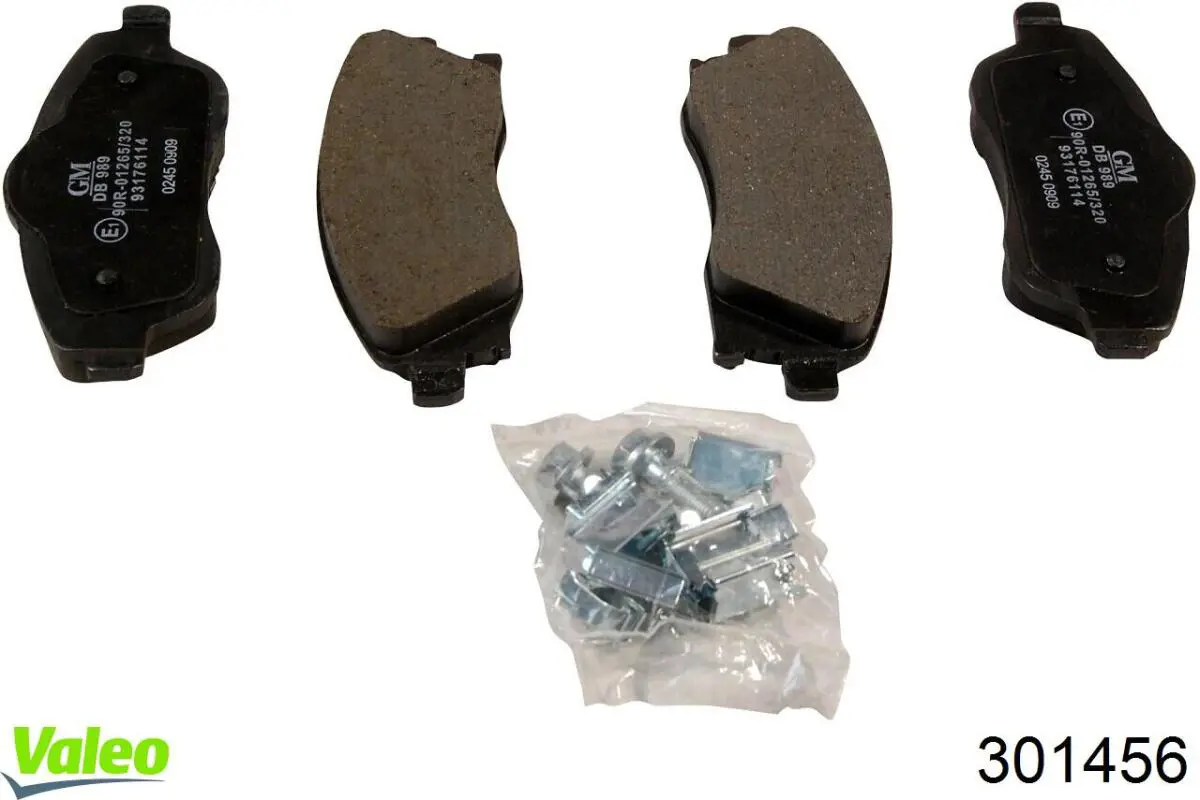 Pastillas de freno delanteras Opel Corsa F08, F68