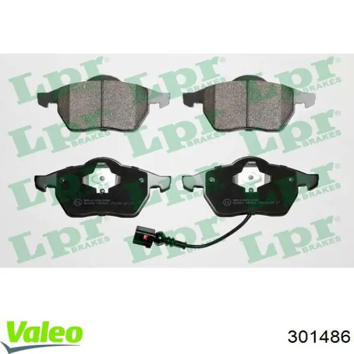 Pastillas delanteras Seat Toledo II (1999-2006)