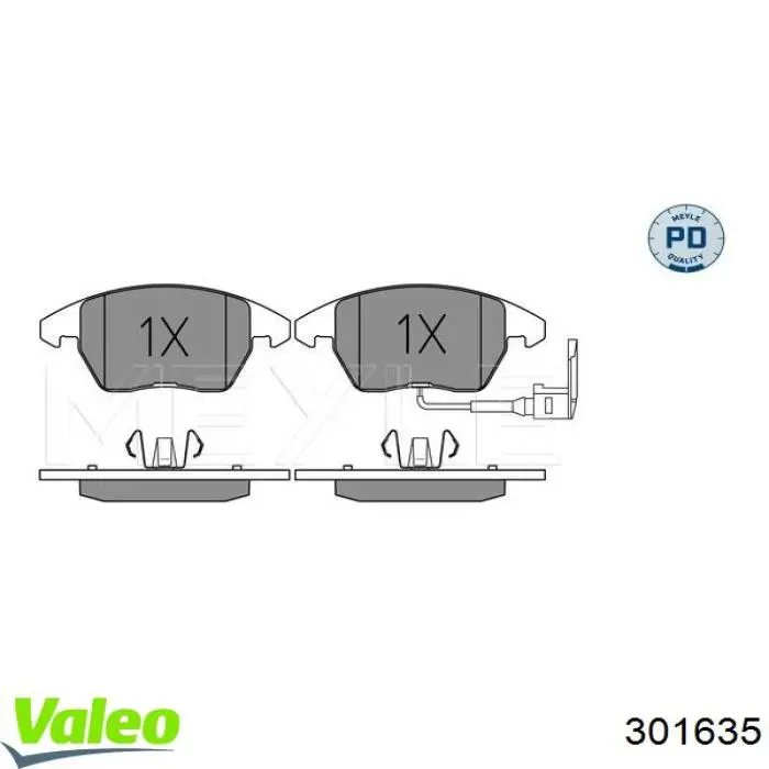 Pastillas de freno delanteras Seat Leon 2 1P1
