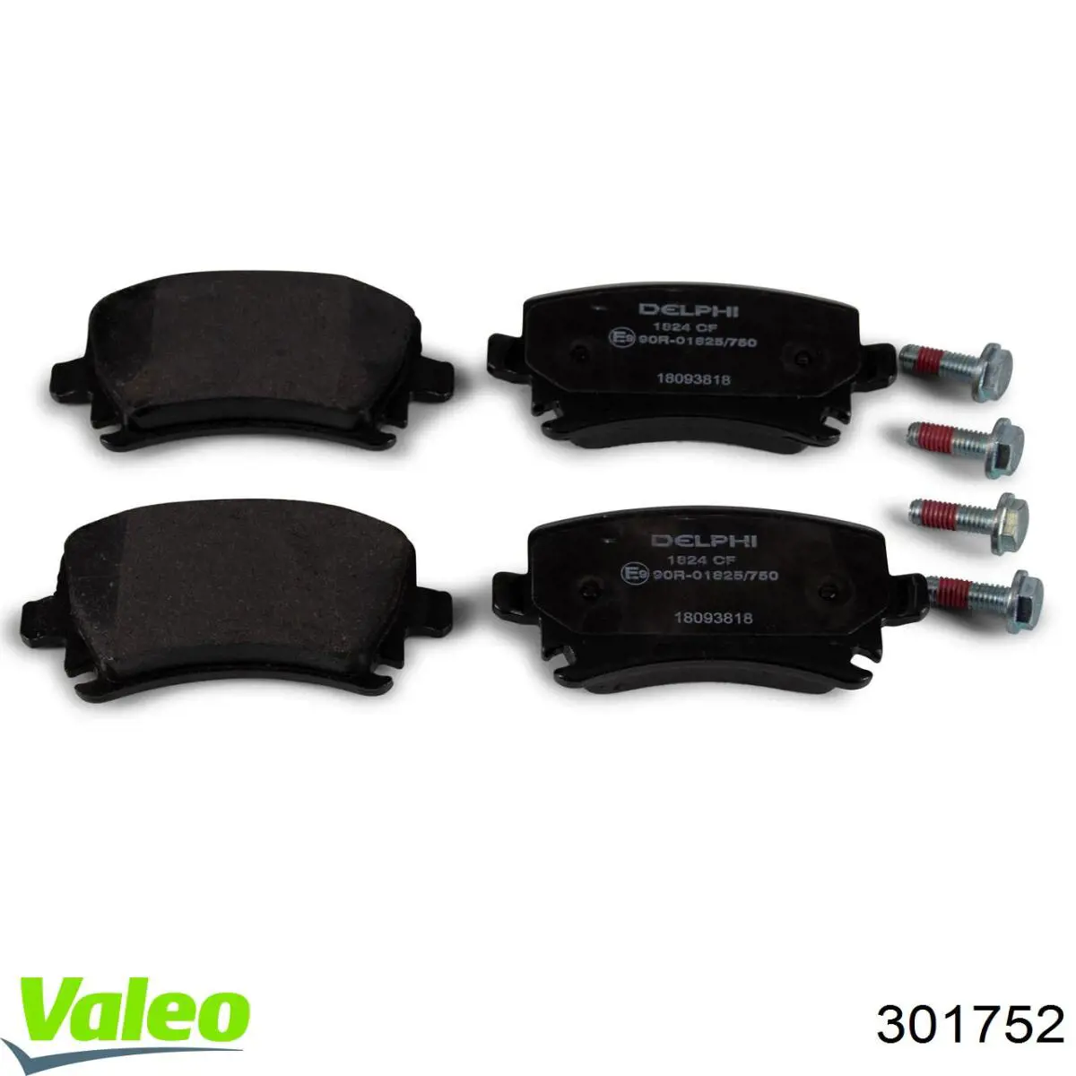 Comprar 301752 VALEO Pastillas de freno traseras
