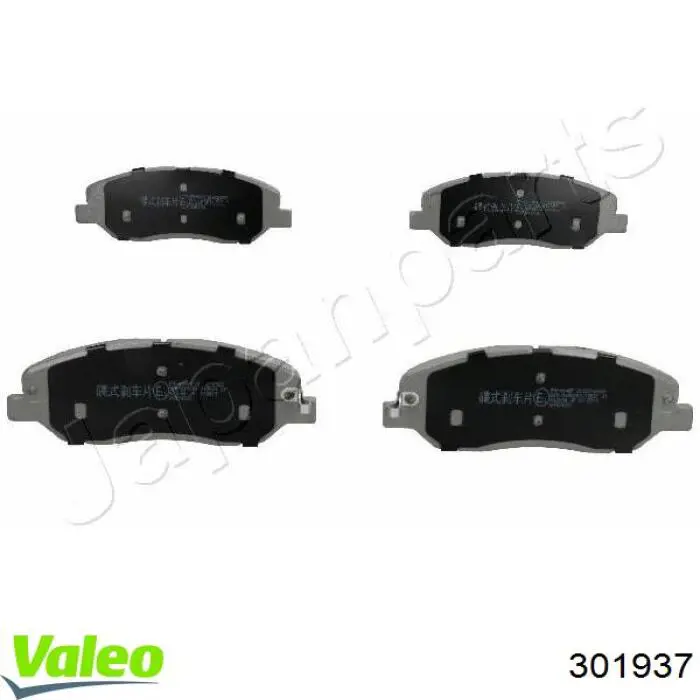 Pastillas de freno 301937 VALEO