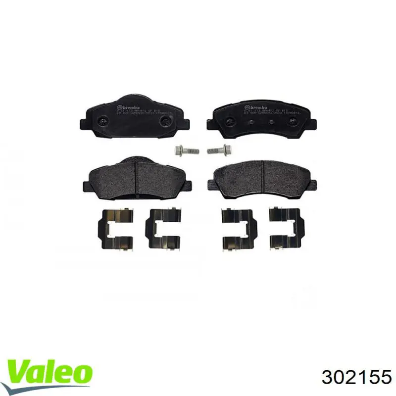 Pastillas de freno delanteras Citroen C4