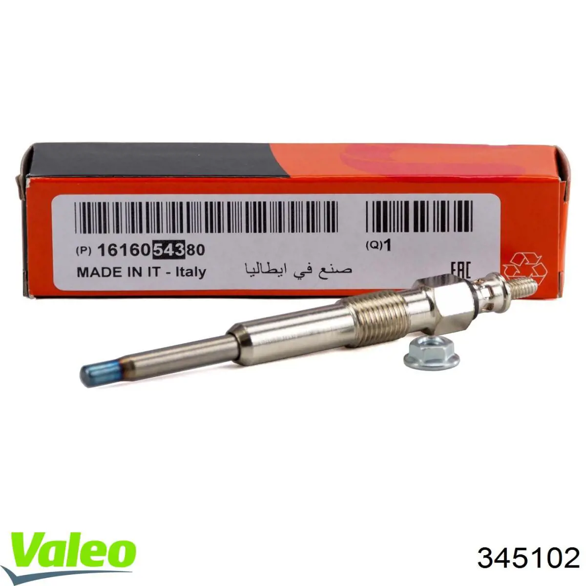 Bujía de precalentamiento 345102 VALEO