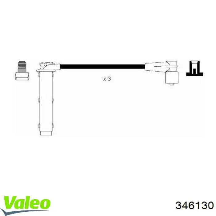 Cables de bujías 346130 VALEO