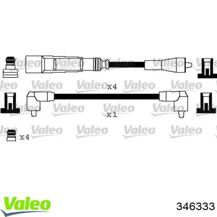 Comprar 346333 VALEO Cable de bujía