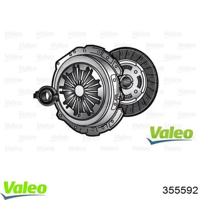355592 VALEO Disco de embrague