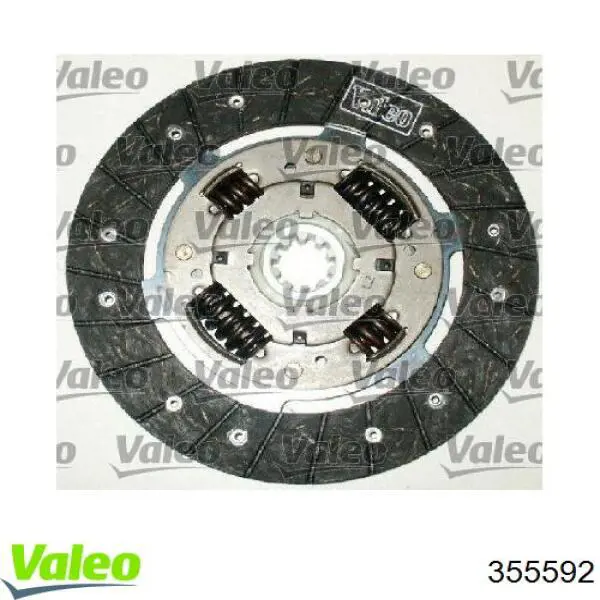 Disco de embrague VALEO 355592 precio, desde 66,61 EUR