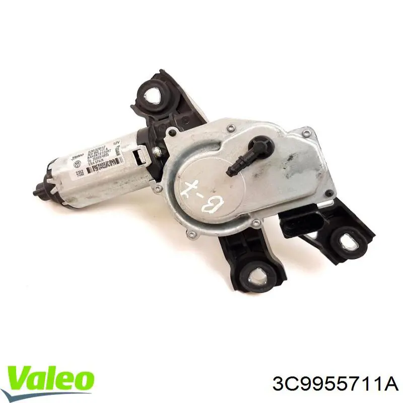 3C9955711A VALEO motor limpiaparabrisas luna trasera