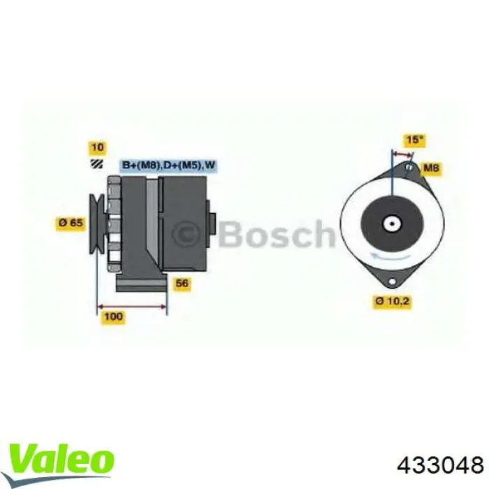 068903031F VAG alternador