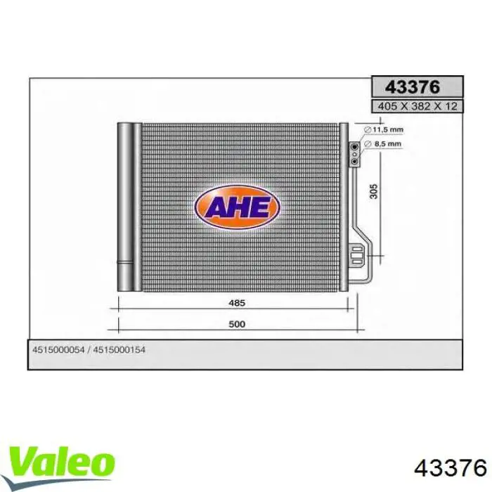 43376 VALEO faro derecho