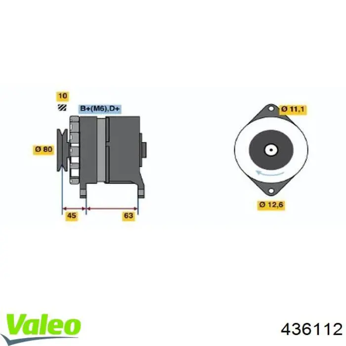 Alternador A4065 As-pl