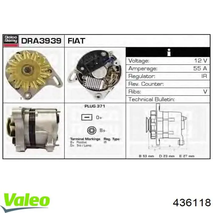 46231660 Ferrari alternador