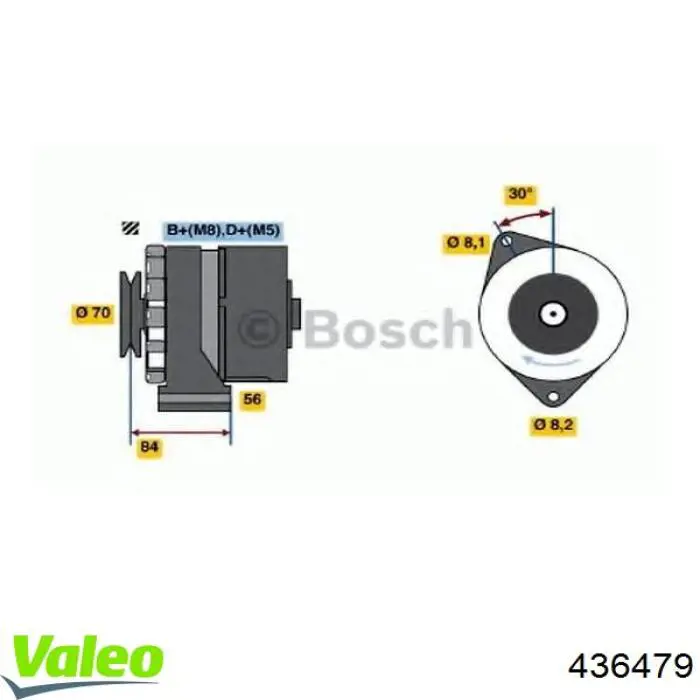 12312240875 BMW alternador