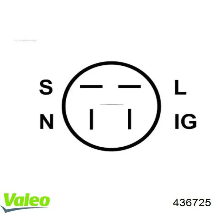 Alternador 436725 VALEO