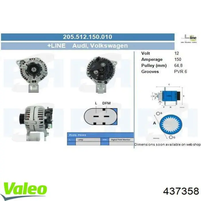 Alternador Audi A6 4F2