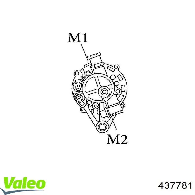 437781 VALEO alternador