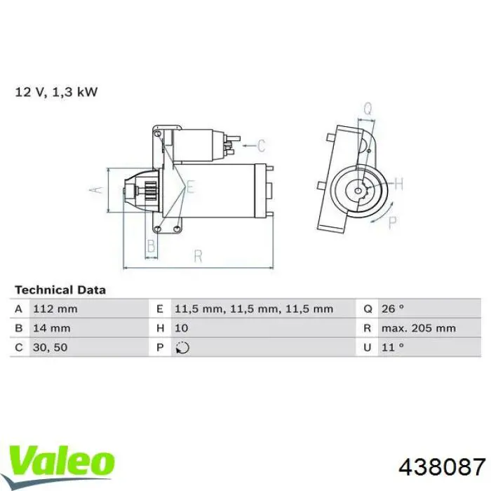 Comprar D6RA107 Peugeot/Citroen Motores de arranque