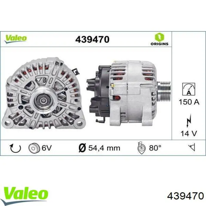 Alternador del motor VALEO 437429 precio, desde 100,19 EUR