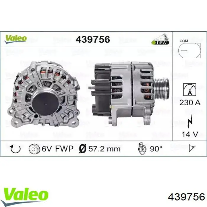 Alternador del motor VAG 059903019X precio, desde 374,88 EUR