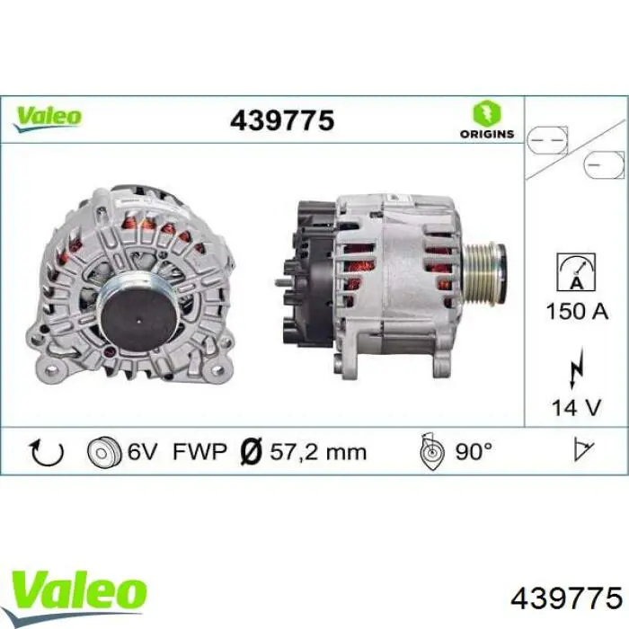 Alternador 059903019C VAG