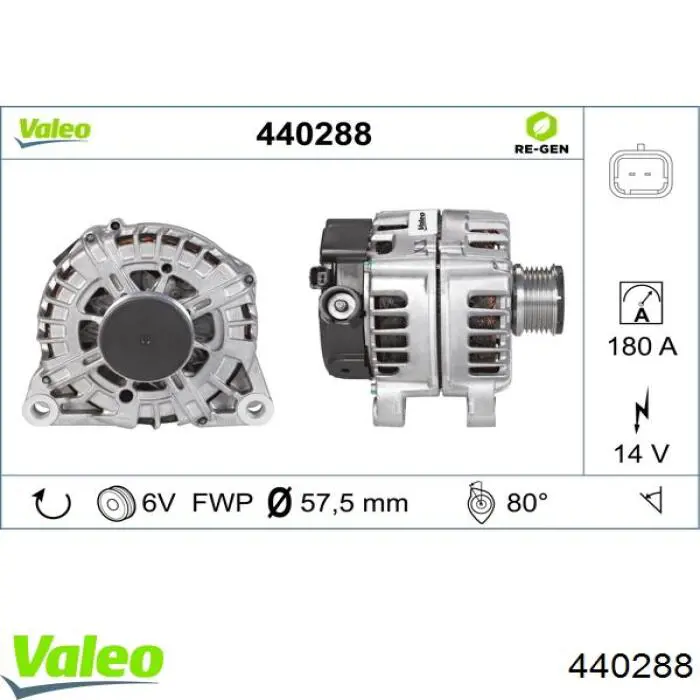 Alternador del motor Peugeot/Citroen CL18 precio, desde 53,53 EUR