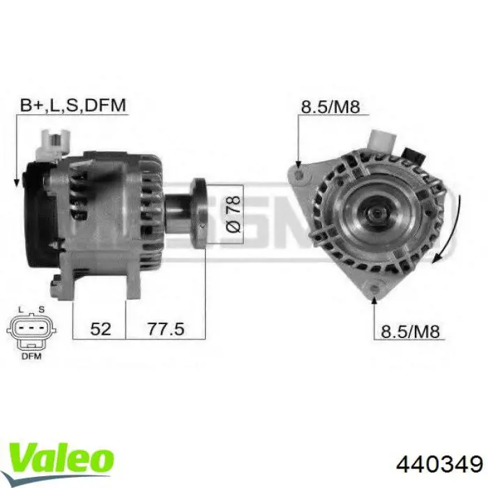 Generador Ford 1496231