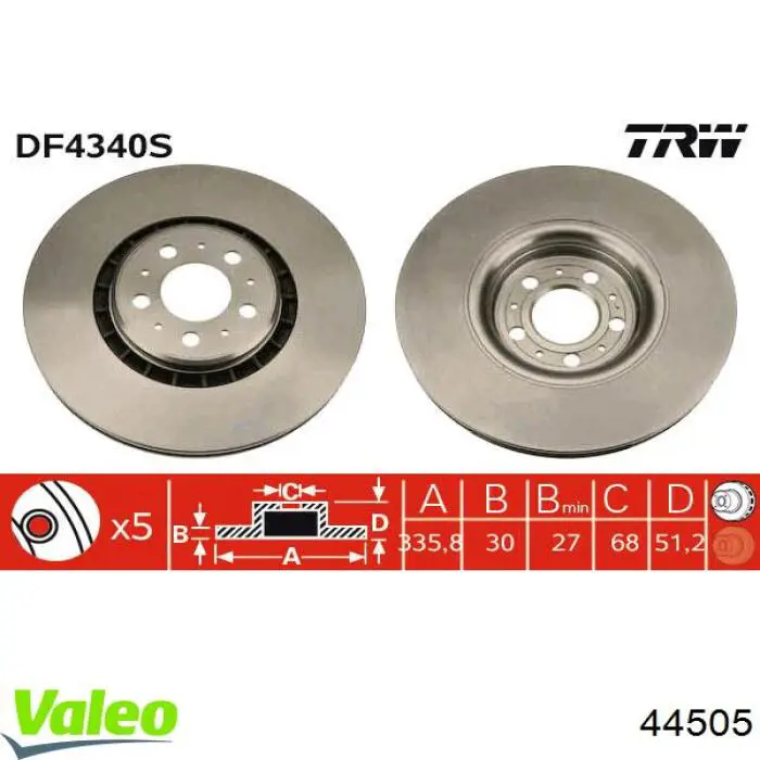 Faro VALEO 44505 precio, desde 498,01 EUR