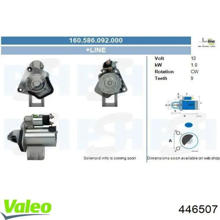 Motor de arranque S3148 As-pl