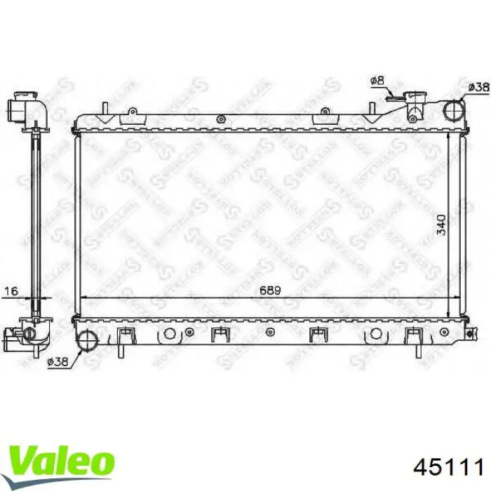 4946924 VAN Wezel piloto posterior interior derecho