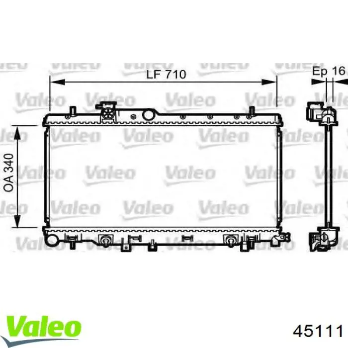 Comprar 45111 VALEO Piloto trasero interior derecho