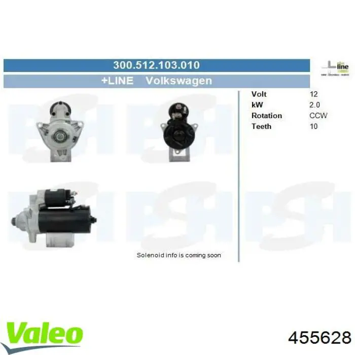 0001110061 VAG Arranque motores