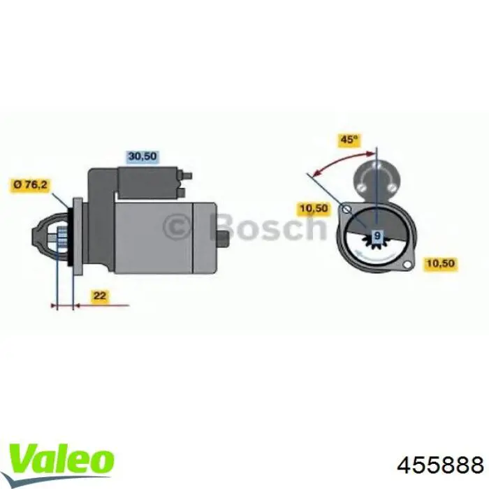 Comprar 455888 VALEO Motores de arranque