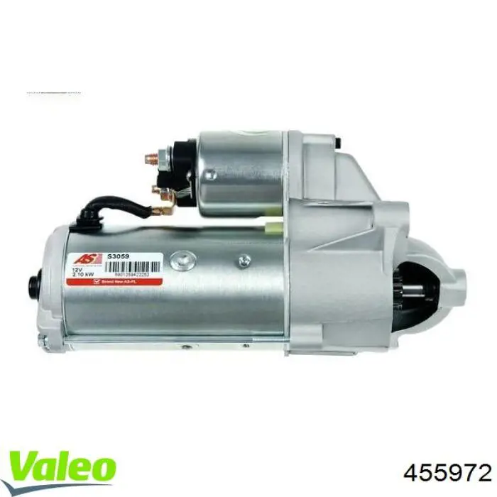 455972 VALEO motor de arranque