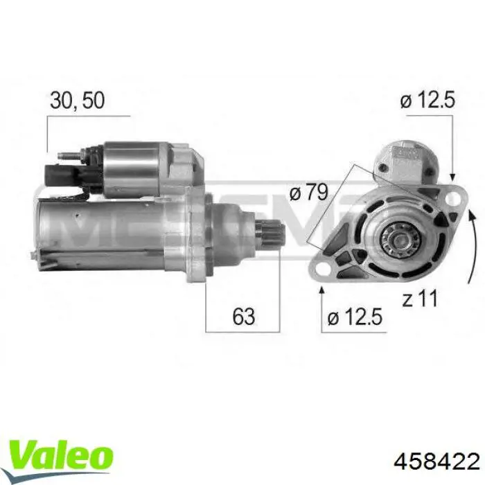 13988 Mapco Arranque motores