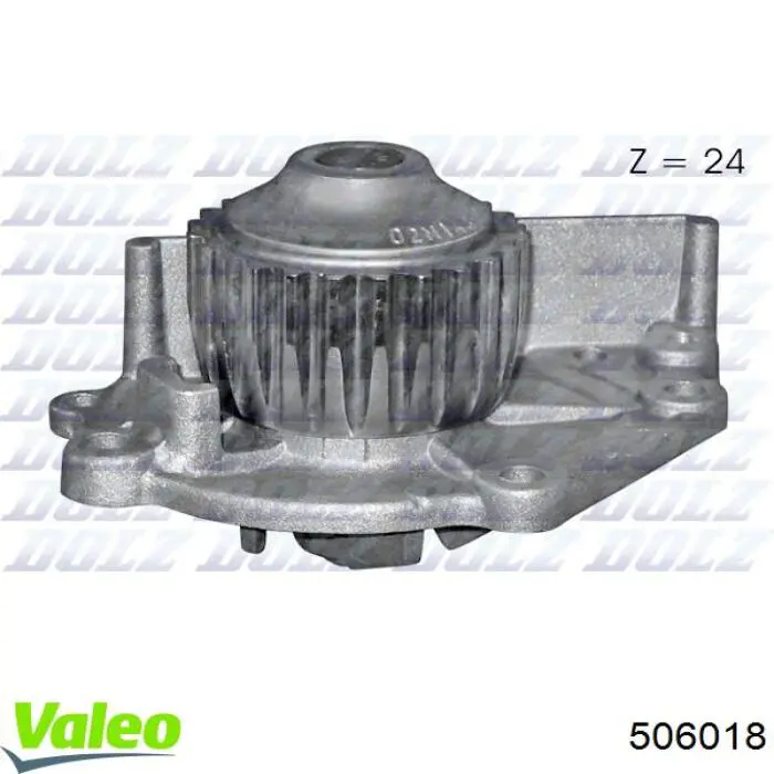 Comprar 506018 VALEO Bomba de agua para motor