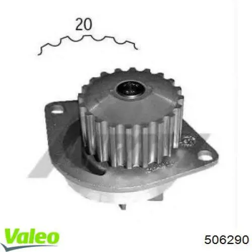 506290 VALEO bomba de agua