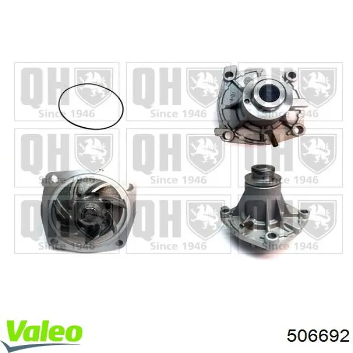 Bomba de agua de refrigeración con carcasa VALEO 506692 precio, desde 60,01 EUR