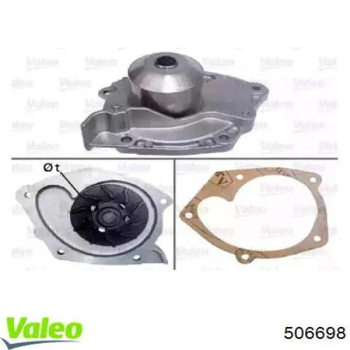 Bomba de agua Renault Espace 4 JK0