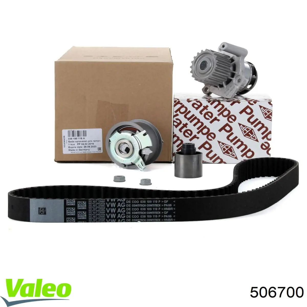 Comprar 506700 VALEO Bomba de agua para motor