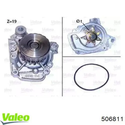 Comprar 8200216196 Renault (RVI) Bomba de agua para motor