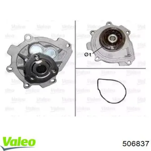 Bombeadora de agua VALEO 506837 precio, desde 53,64 EUR