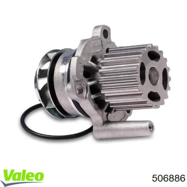506886 VALEO Bomba refrigerante coche