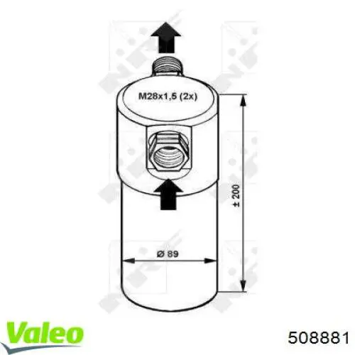 Filtro deshidratador aire acondicionado ERA 668032 precio, desde 29,55 EUR
