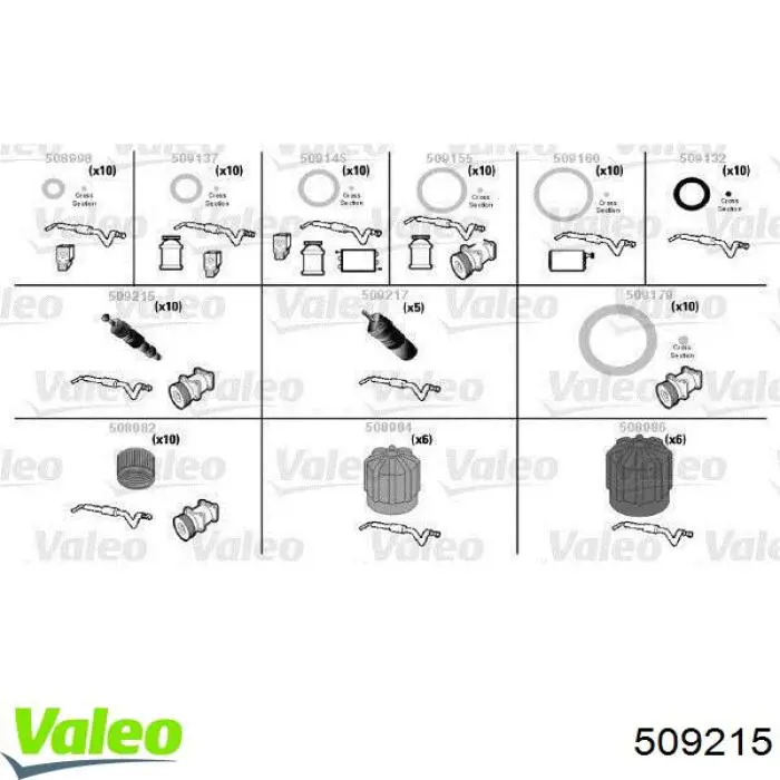 Comprar 509215 VALEO Válvula de carga de aire acondicionado