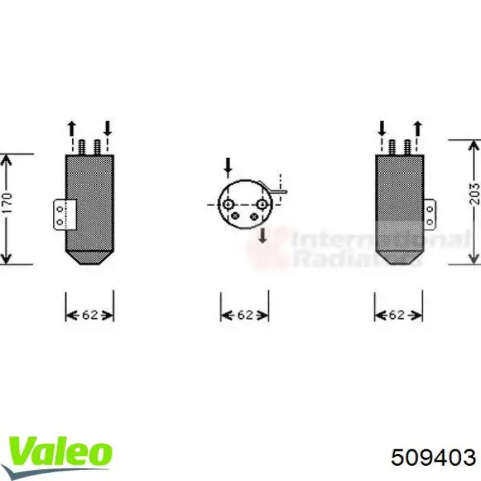 Filtro deshidratante Peugeot/Citroen 9635717280