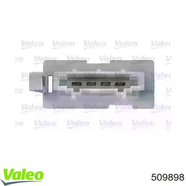 Resitencia, ventilador habitáculo VALEO 509898