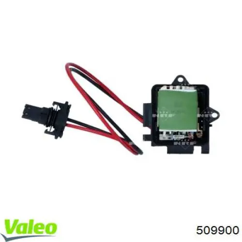 Resitencia, ventilador habitáculo VALEO 509900