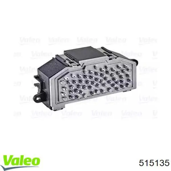 Resitencia, ventilador habitáculo VALEO 515135