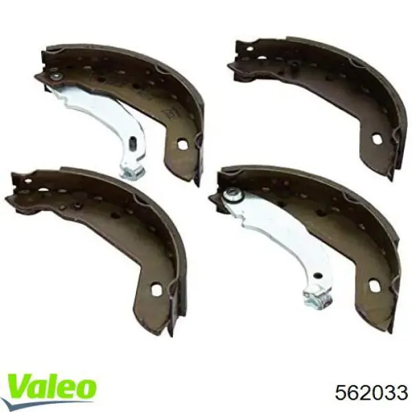 Comprar 562033 VALEO Zapatas de freno